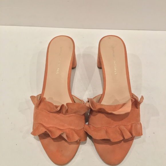 LOEFFLER RANDALL SUEDE HEELS - Picture 2 of 9